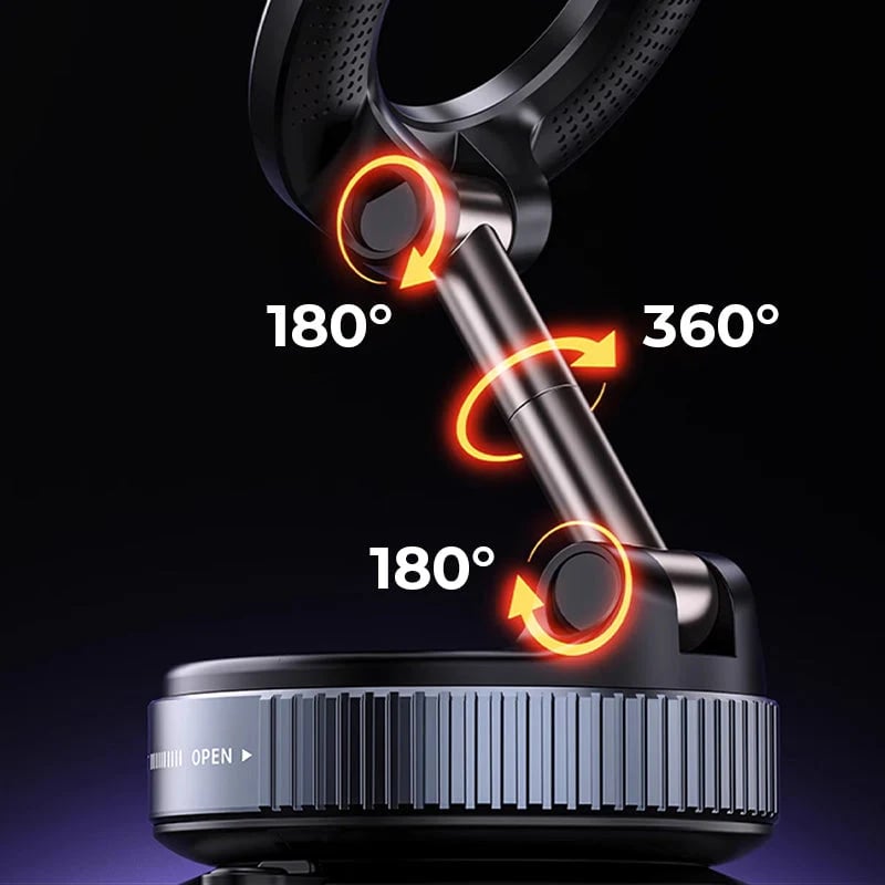 SpinGrip – 360° Magnetic Car Phone Mount