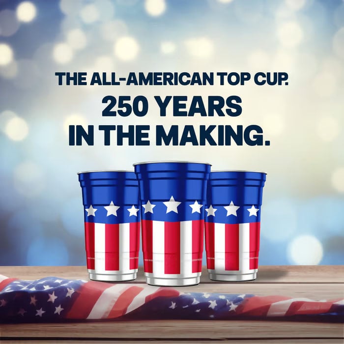 FreedomSip – 250th Anniversary Reusable Party Cups
