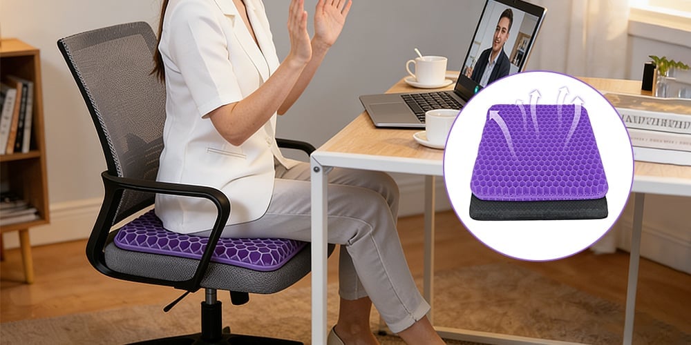 CoolSit Pro – Gel Comfort Cushion
