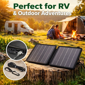 EcoSun – Solar Powered Folding Travel Bag