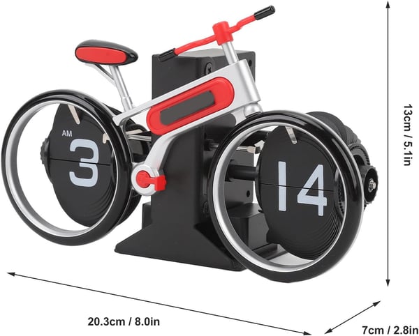 CycleTime - Vintage Bicycle Flip Clock