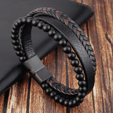 ShadowBand – Timeless Leather Bracelet
