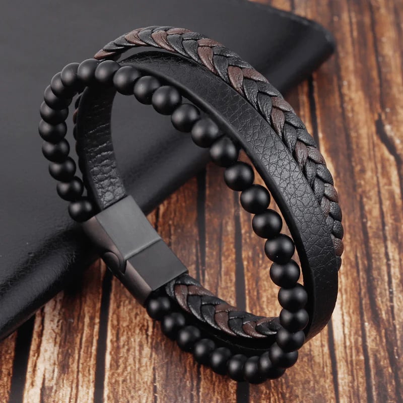 ShadowBand – Timeless Leather Bracelet