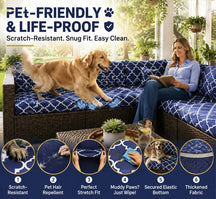 PatioLuxe – Stretch Seat Cushion Cover