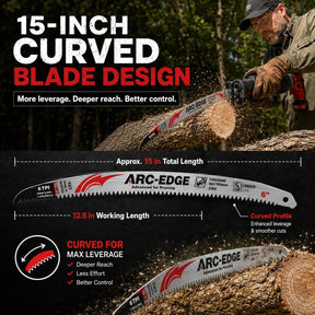 TimberEdge – Curved Pruning Saw Blades