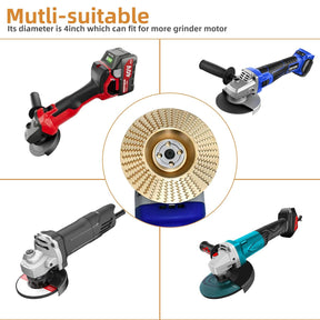 GrindCraft – 3-Piece Wood Shaping Disc Kit