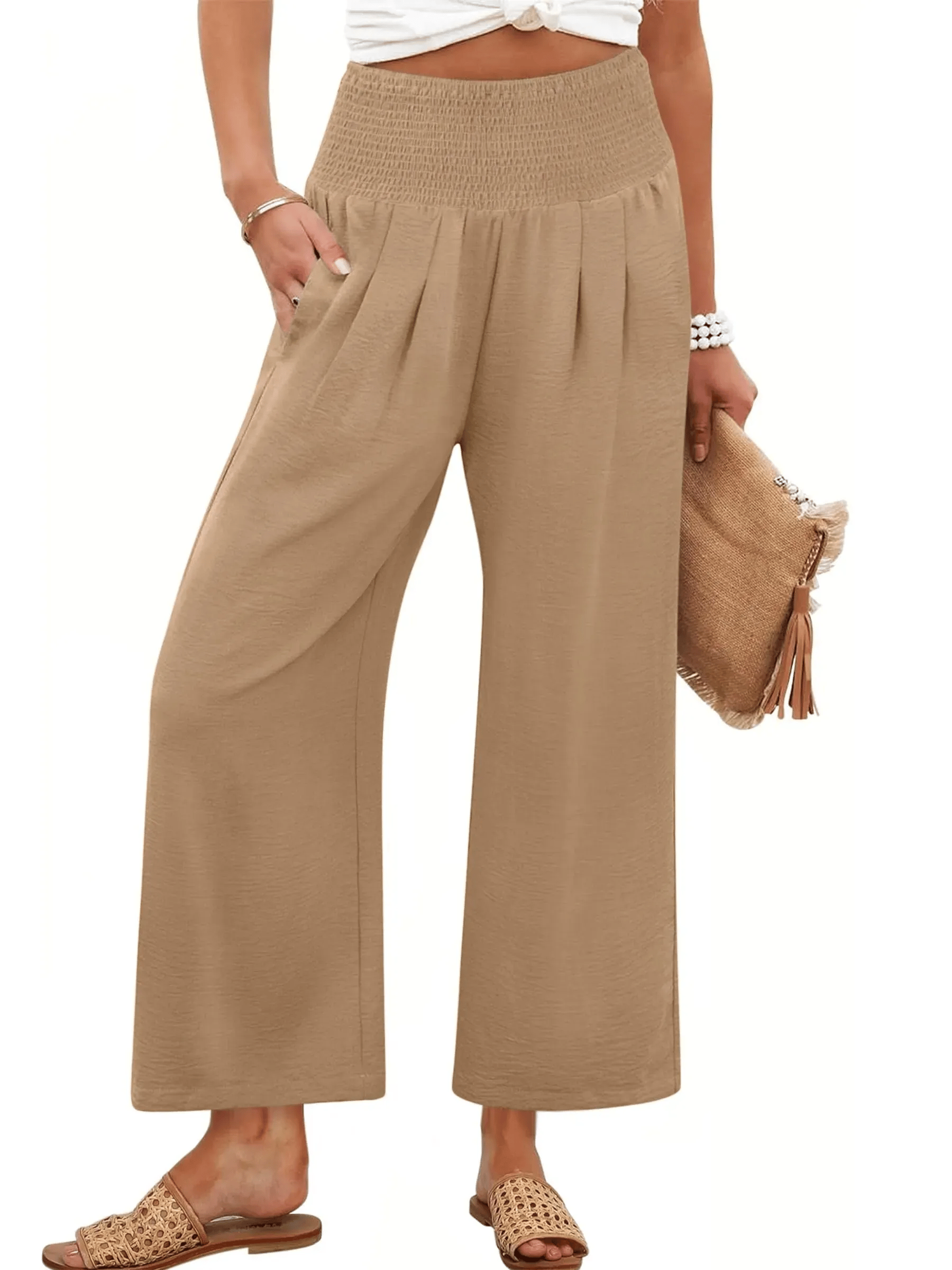 FreeFlow – Lightweight Wide Leg Trousers