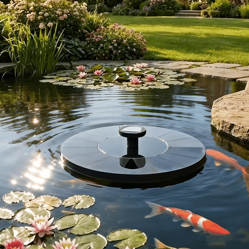 SolarRipple – Garden Fountain System