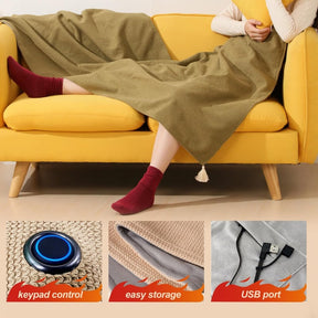 HeatLuxe – Portable Heated Shawl Blanket