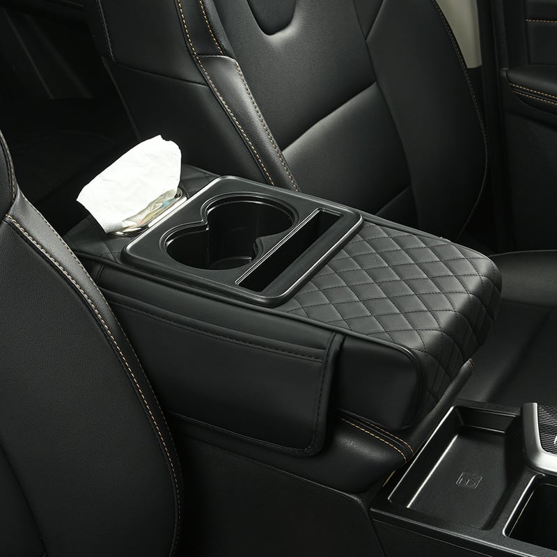 DriveEase – Multifunctional Car Armrest Cushion