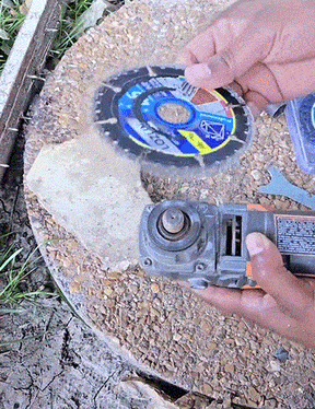 VortexEdge - Ultra-Thin Turbo Diamond Blade
