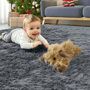 HighlandHugs – Cute Cartoon Highland Cow Cuddly Toy