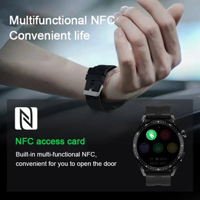 🔥HW Painless Blood Glucose ALL DAY Monitoring Smart Bluetooth Watch