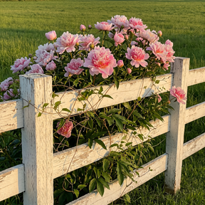🌸 Rare Climbing Peony Bulbs🪴Big Full Blooms, Cold Hardy Perennial, Easy to Grow Garden Favorite