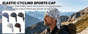 Elastic Cycling Sports Cap