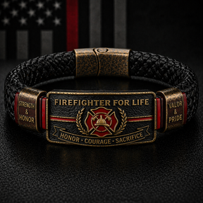 RedLineValor – Firefighter Pride Wristband