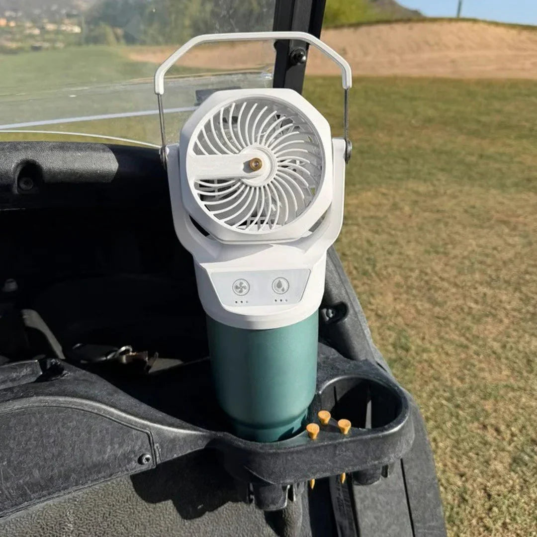 CoolCruise – Premium Cup Holder Spray Cooling Fan