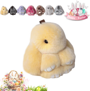 HopCharm – Cute Plush Bunny Keychain