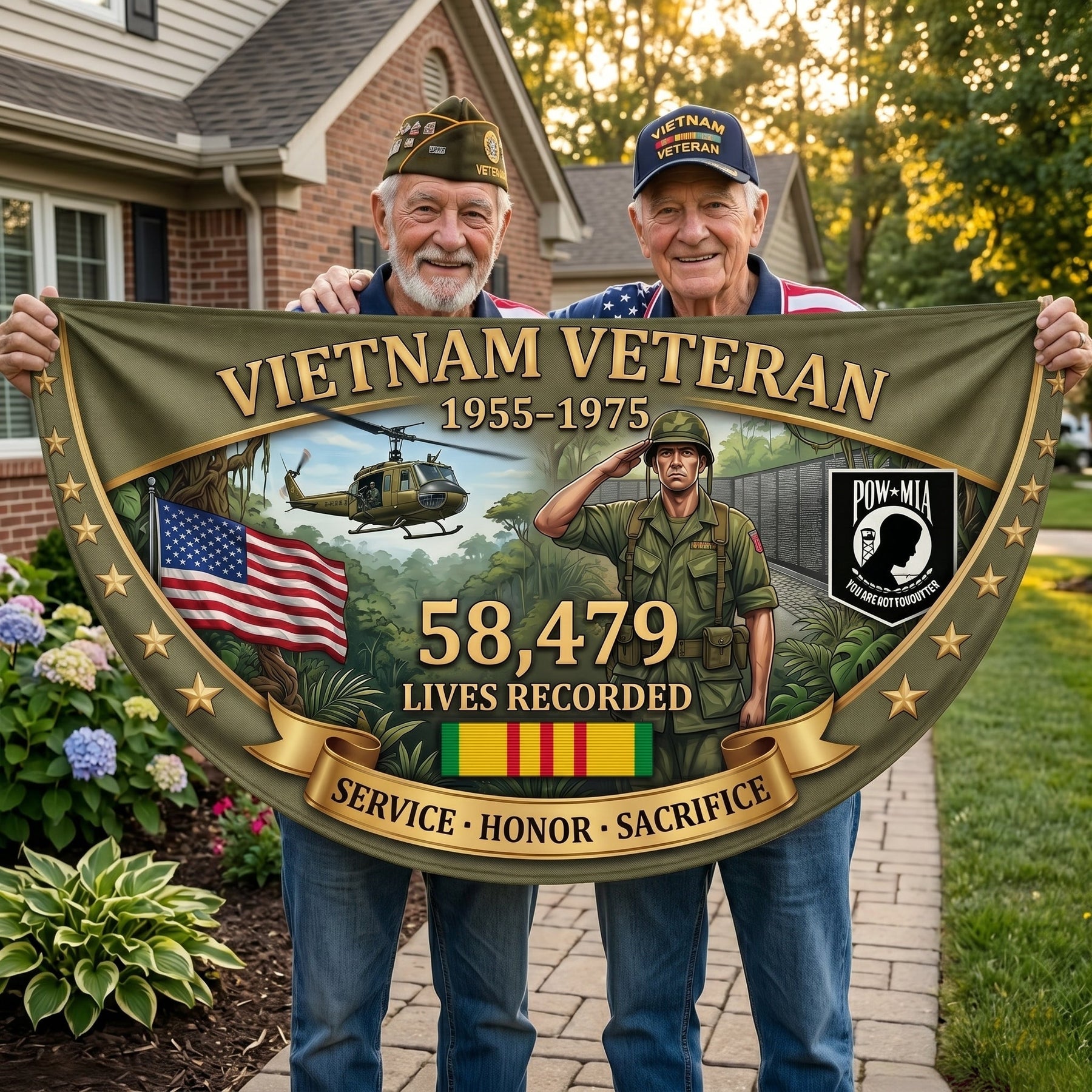 FreedomEcho – Vietnam Veteran Tribute Banner