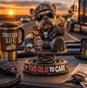 CruiseBoss – Funny Dashboard Bulldog