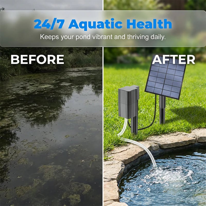 AquaAir – Solar Pond Aerator