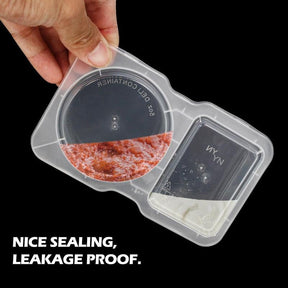 FreshPack Duo – Two-Compartment Snack Storage Box