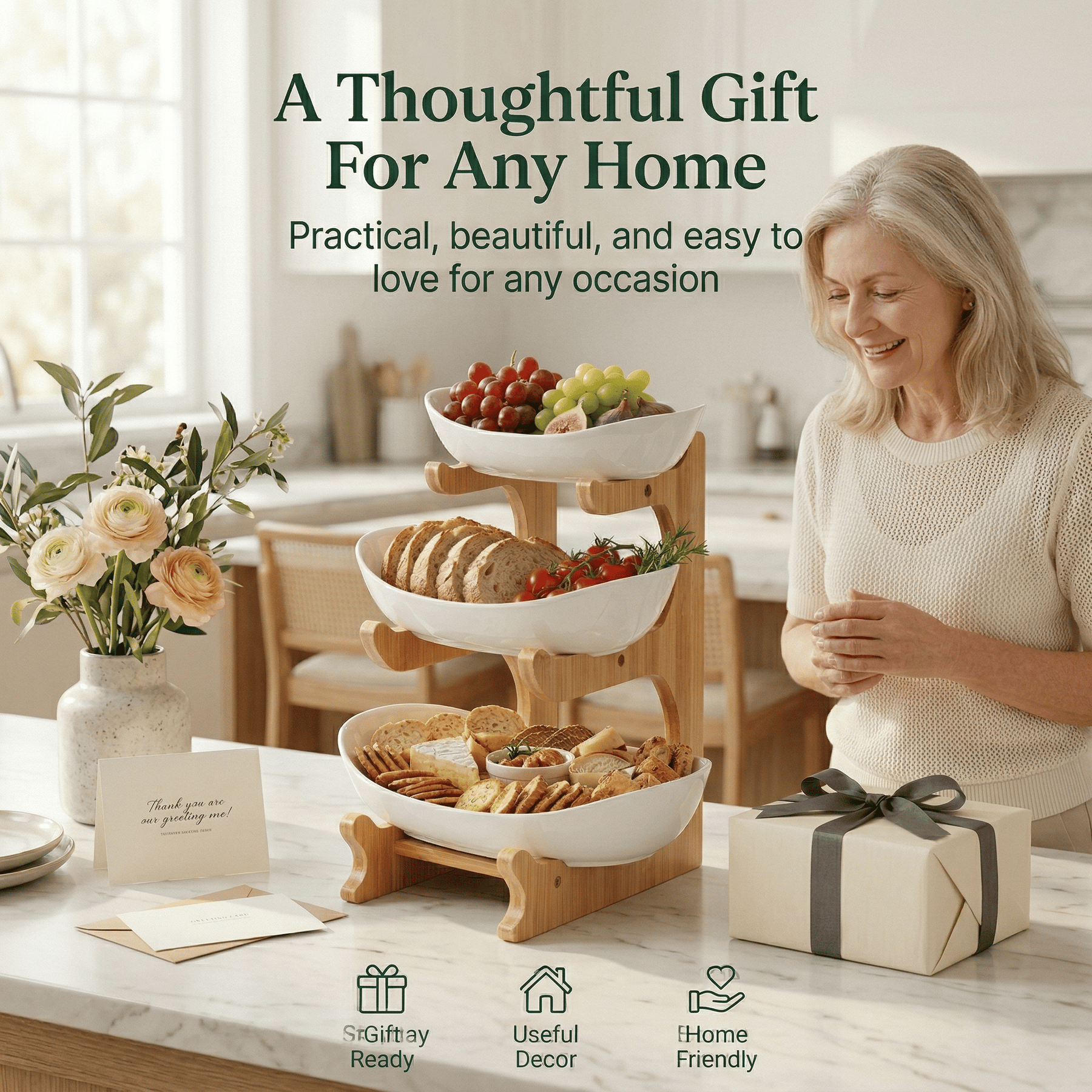 OrganiMax – 3 Tier Kitchen Counter Organizer