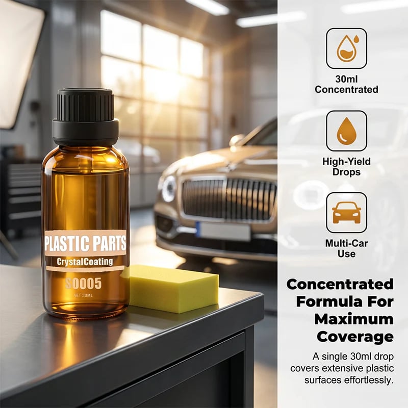 PlastiGlow – Car Plastic Parts Crystal Coating Restorer
