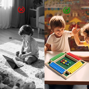 NumberLogic – Shut the Box Wooden Game