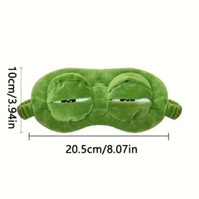FroggyNap – Funny 3D Frog Sleep Mask
