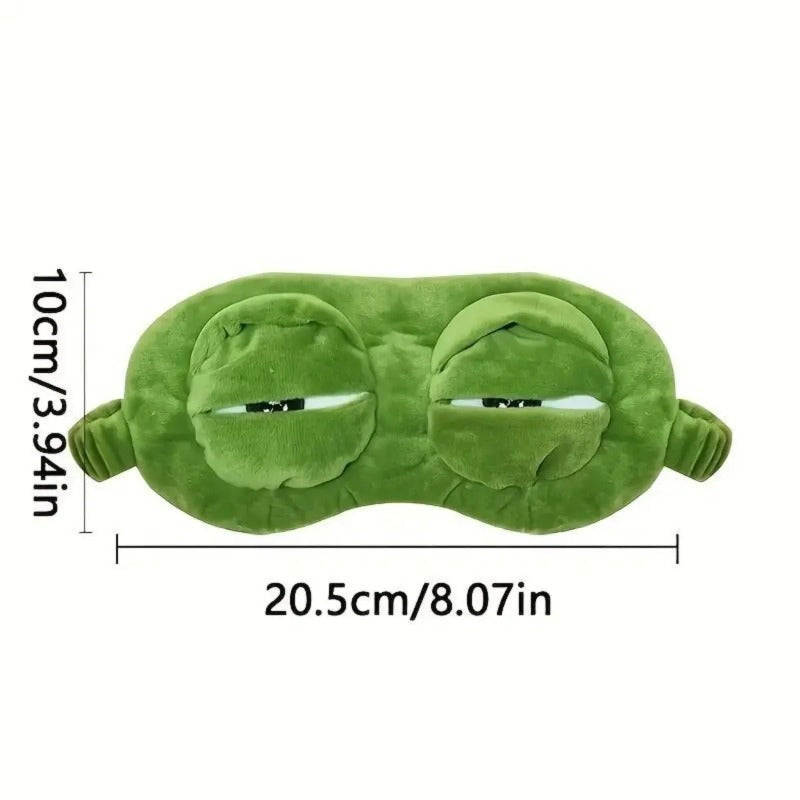 FroggyNap – Funny 3D Frog Sleep Mask