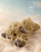 HighlandHugs – Cute Cartoon Highland Cow Cuddly Toy