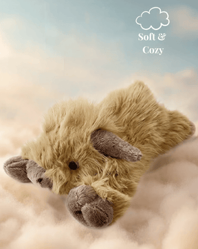 HighlandHugs – Cute Cartoon Highland Cow Cuddly Toy