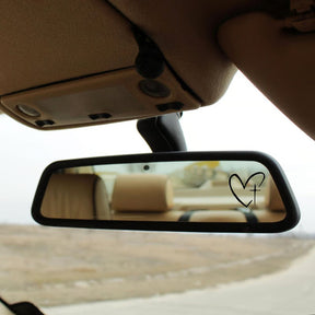BlessedRide – Faith-Based Rearview Mirror Decal