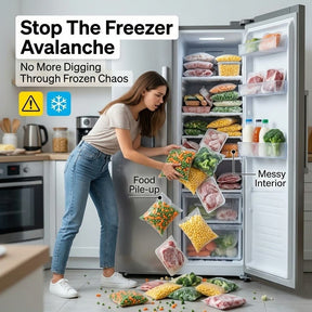 ClearStack – Space Saver Freezer Bins