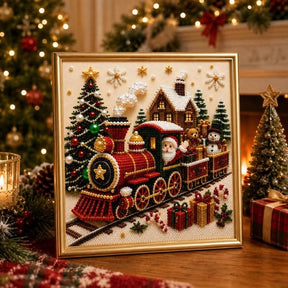 PearlCraft – Premium 3D Christmas Diamond Painting Kit
