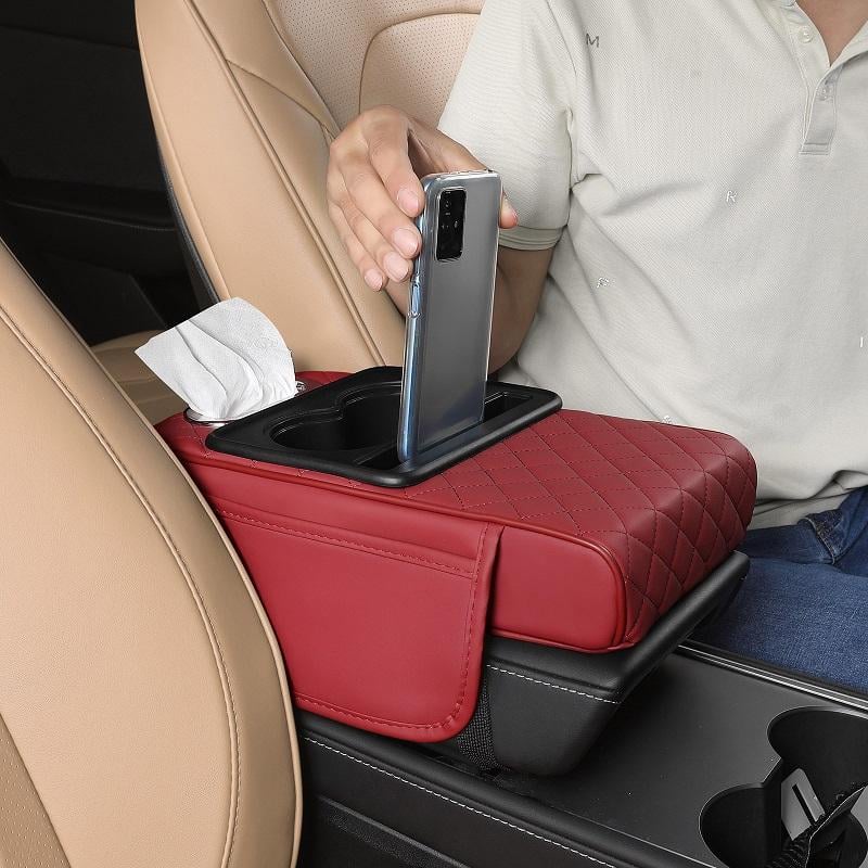 DriveEase – Multifunctional Car Armrest Cushion