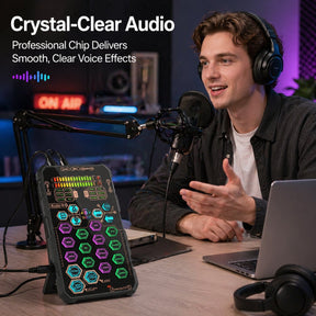 SoundMorph – Portable Live Voice Changer Card