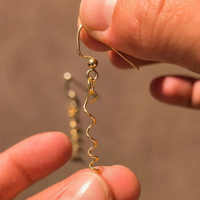 BloomTwist – Artistic Spiral Statement Earrings