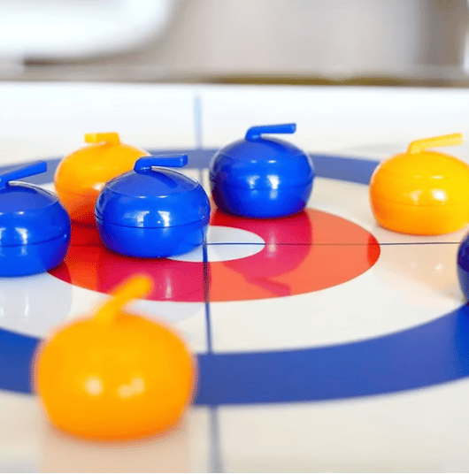 FrostPlay – Tabletop Curling Arena