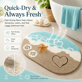 AquaCloud – Instant Dry Luxury Bath Mat