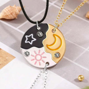 LunaLink – Symbolic Best Friends Necklace Collection