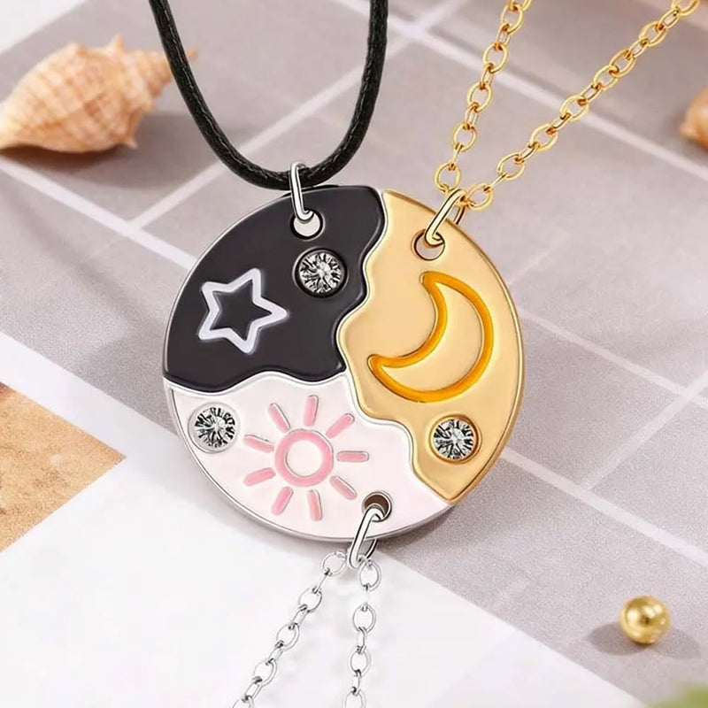 LunaLink – Symbolic Best Friends Necklace Collection
