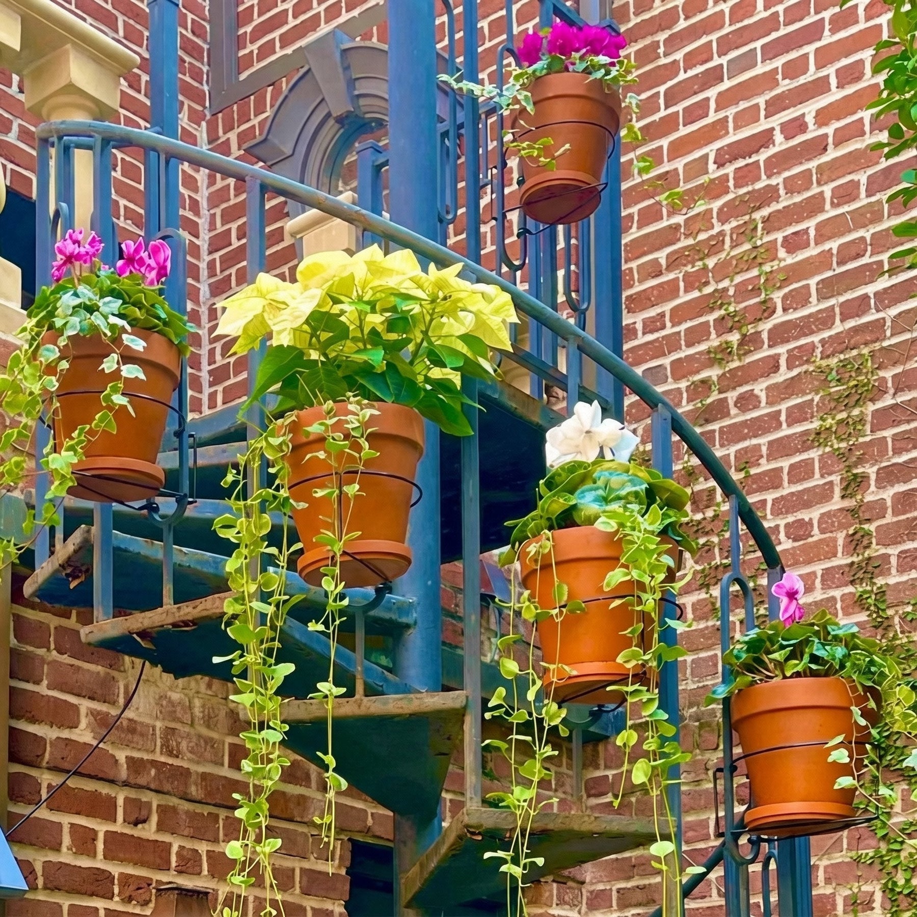 GreenRail – Space-Saving Hanging Planter