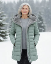 Olivia™ – Insulated Winter Jacket with Sherpa Hood