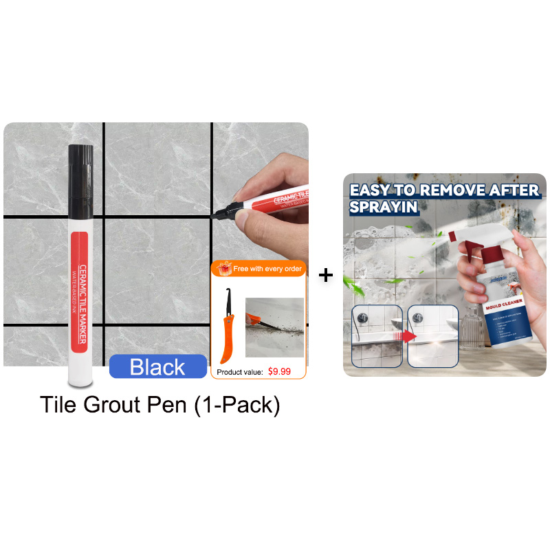 🖌️ Anti-Mould & Waterproof Joint Pen for Ceramic Tiles! 🧱