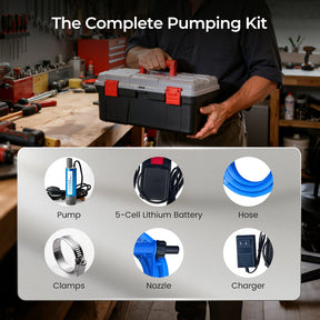 PowerPump Elite – Oil & Water Transfer Kit