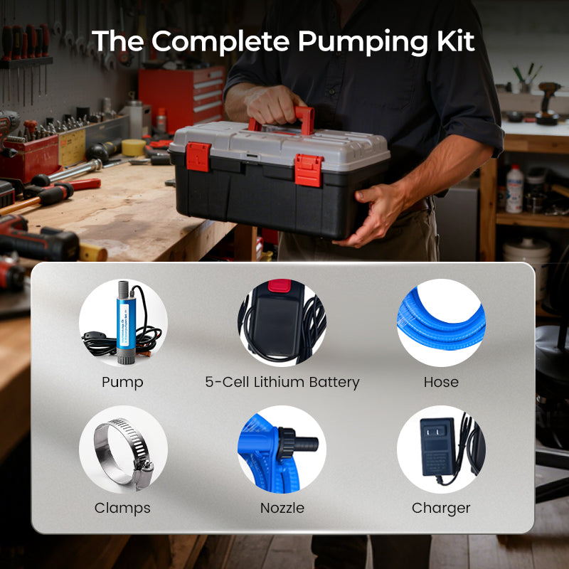 PowerPump Elite – Oil & Water Transfer Kit