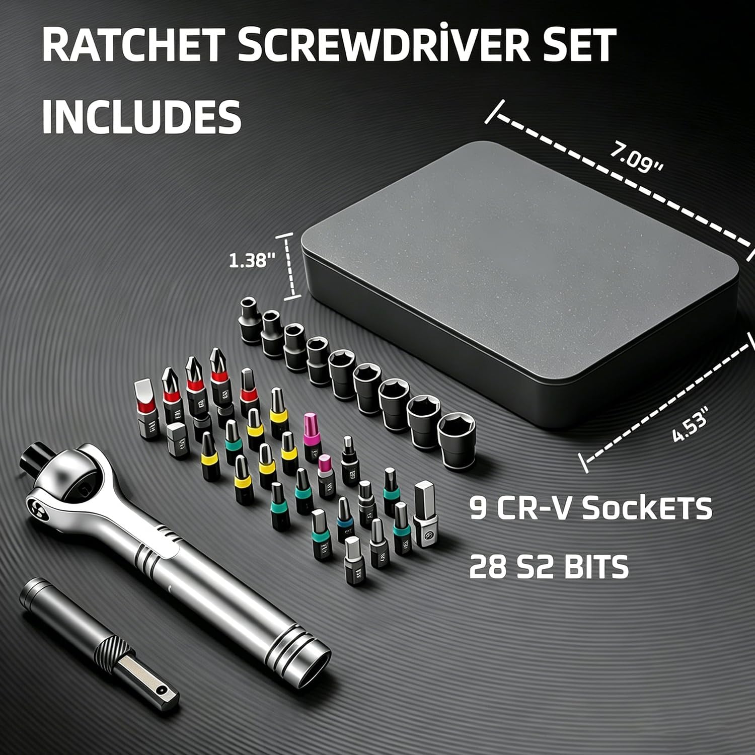 MagnaFix – Precision Magnetic Ratchet Screwdriver Set