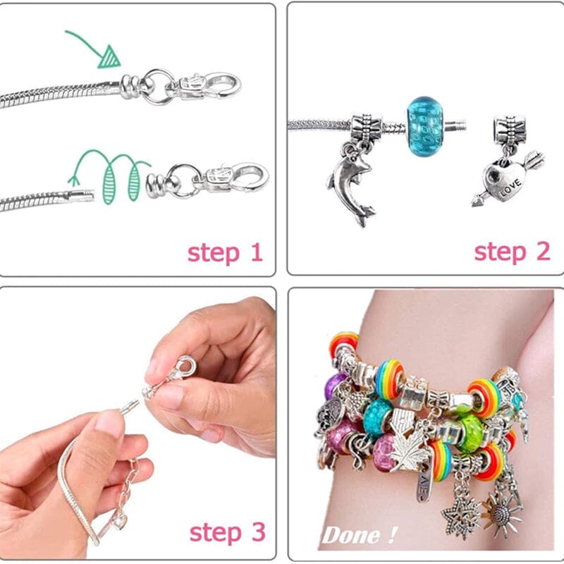 Charmella – Girls Charm Bracelet Making Kit